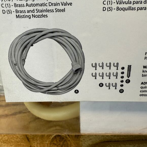 New Orbit Arizona Mist Low Pressure Residential Misting System 3/8 inch 50 Feet - Picture 6 of 7